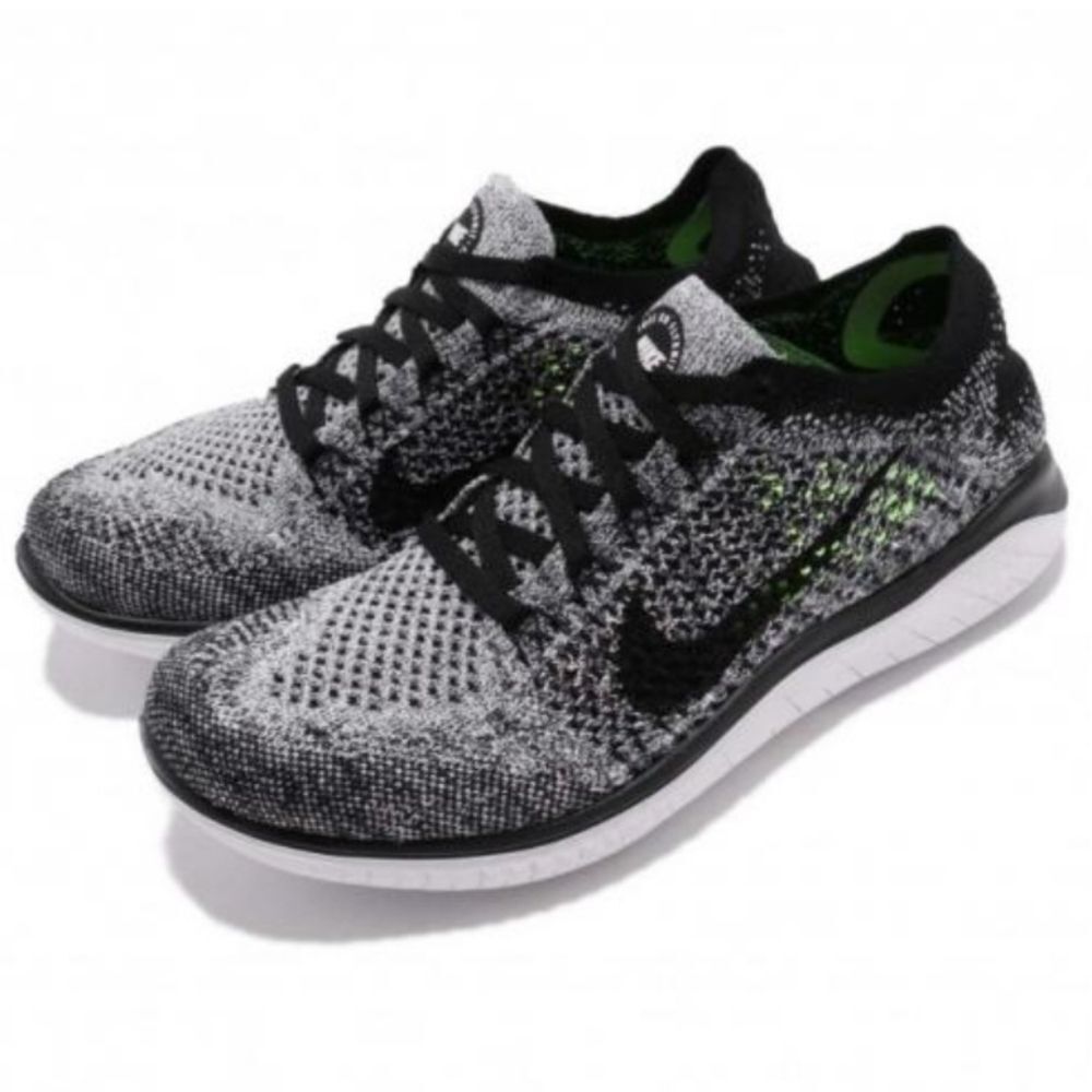 Nike Free RN Flyknit 2018 (Womens Sizes) Shoes 942839 101 Oreo Black